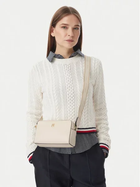 Torbica Tommy Hilfiger Th Joy Camera Bag Krem