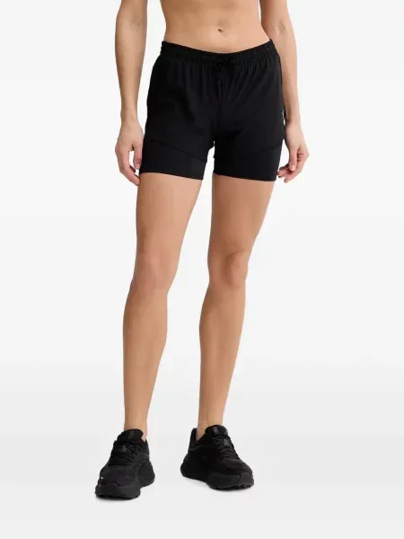 Pantaloni scurți Under Armour cu imagine alergare negru
