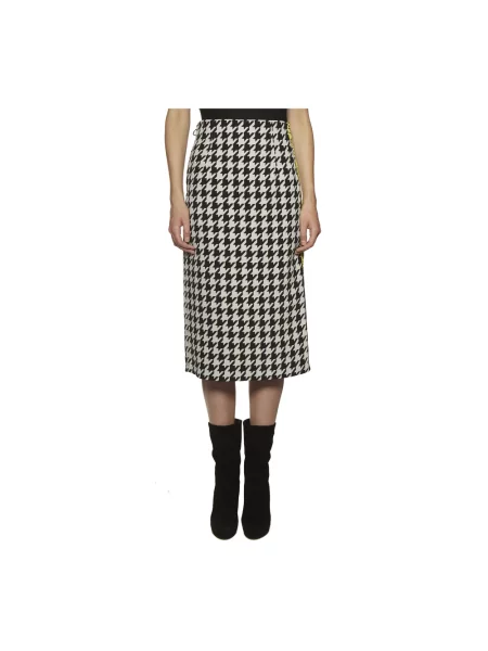 Spódnica midi Off-white do kolan biała