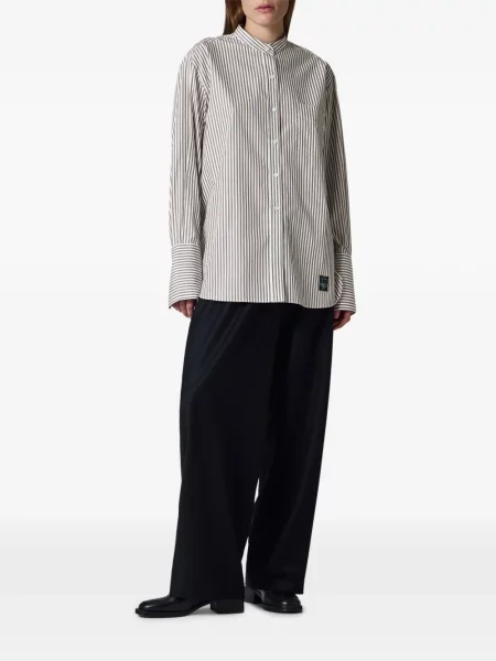 Cămașă Paul Smith cu dungi verde