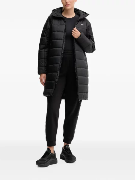 Geacă parka Puma cu glugă negru