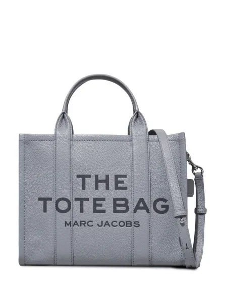 Geanta de piele Marc Jacobs din piele gri