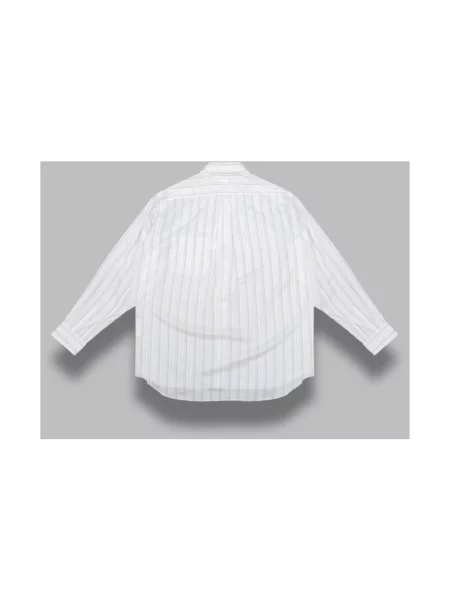 Koszula Comme Des Garcons w paski biała