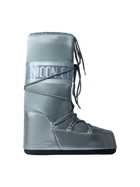 Śniegowce Moon Boot Icon Glance silver szare