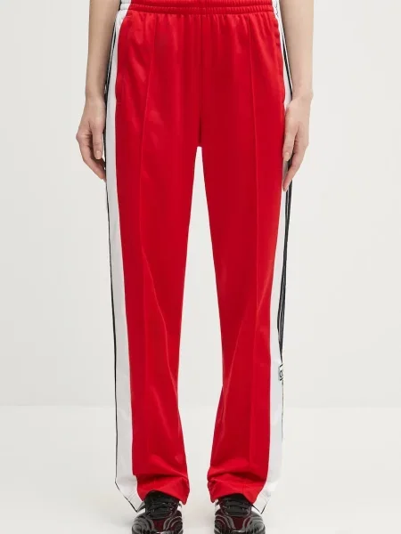 Hlače Adidas Originals crvena
