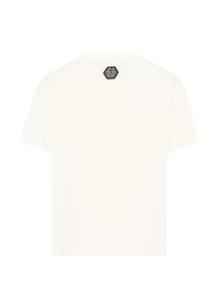 Dětské tričko Philipp Plein bílé