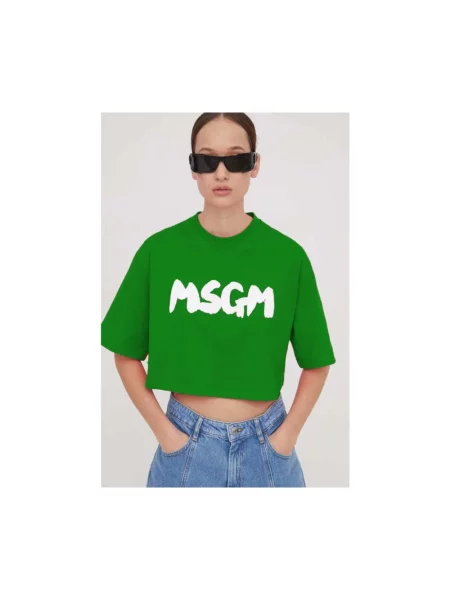 Koszulka Msgm zielona