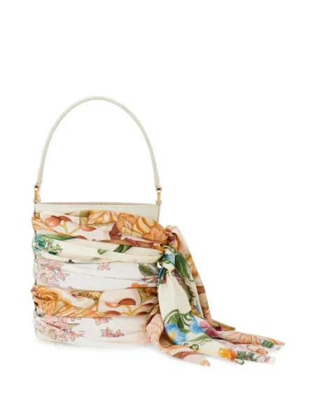 Fular Ferragamo alb