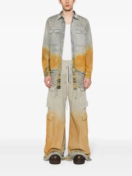 Džinsinė striukė Rick Owens Drkshdw mėlyna