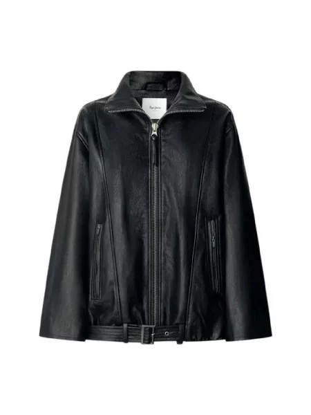 Geacă de blugi Pepe Jeans negru