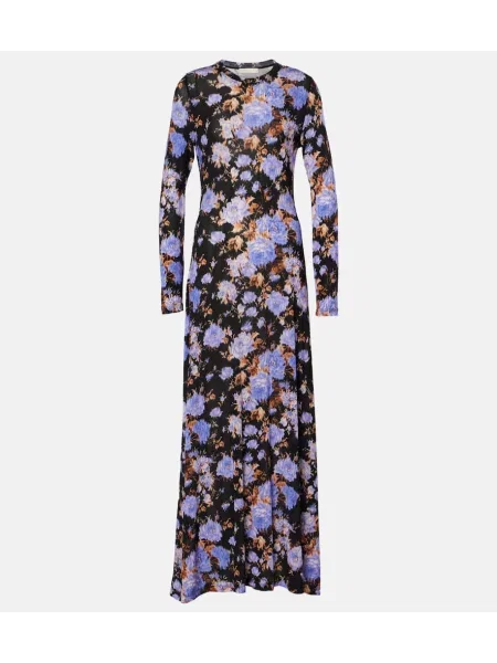 Maksi obleka Ulla Johnson s cvetličnim vzorcem