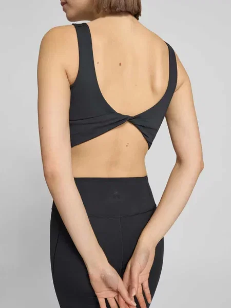 Top Adidas Sportswear z nadrukiem czarny