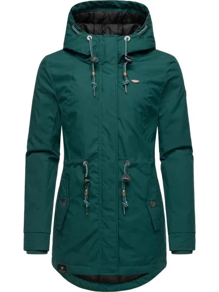Ragwear Geacă de iarnă Monadis smarald verde