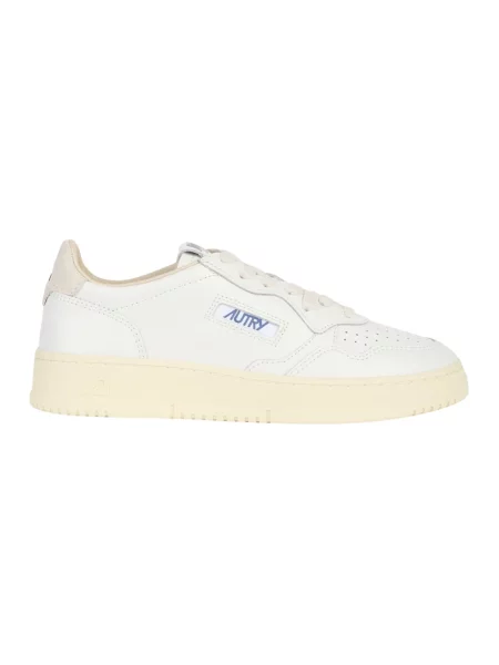 Sneakersy Autry skórzane białe