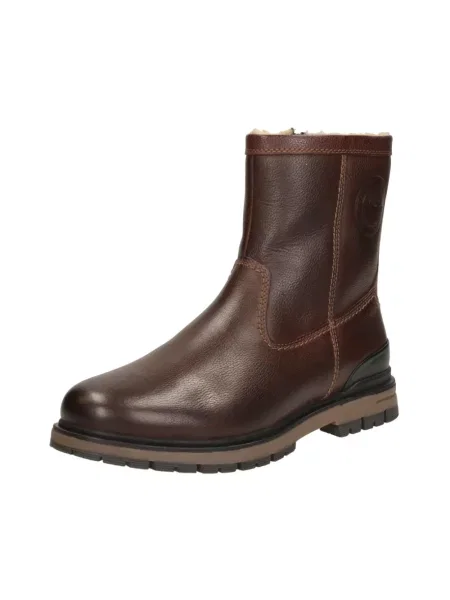Buty do kostki Australian skórzane brązowe