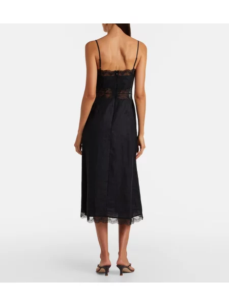 Rochie midi Staud de in negru