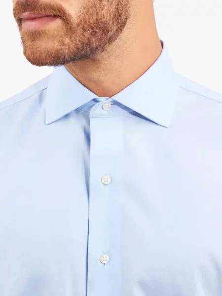 Cămașă Brooks Brothers lungă albastru