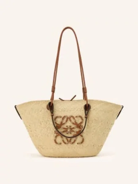Shopper kabelka Loewe béžová