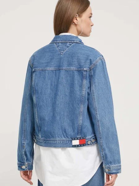 Tommy Jeans Farmer kabát kék
