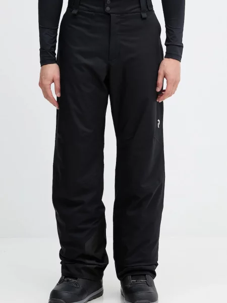 Peak Performance pantaloni de schi Maroon negru