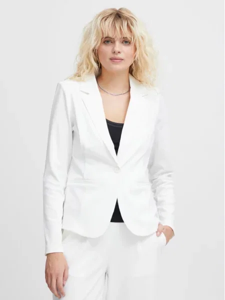 ICHI Švarkas Kate balkšva balta