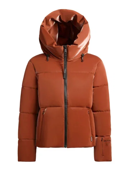 Khujo Geacă de iarnă AUDREY SHINY' portocaliu