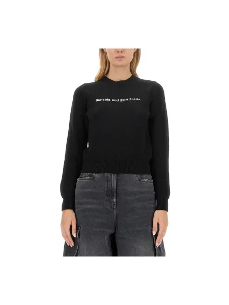 Sweter Palm Angels czarny