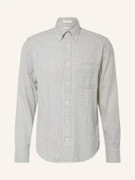 Gant Koszula Flanelowa O Regularnym Kroju blau granatowa