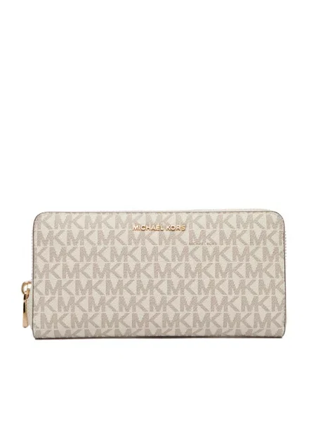 MICHAEL Michael Kors Portofel Jet Set Crem
