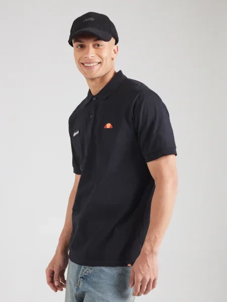 ELLESSE Majica Lessepsia oranžna / temno rdeča / črna bela
