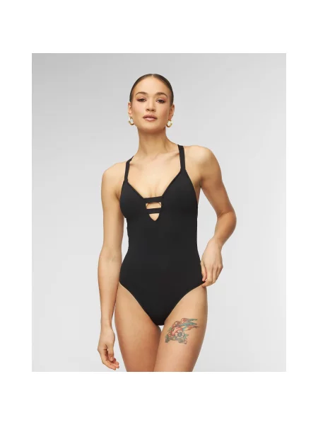 Seafolly Jednodielne plavky čierna