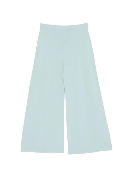 Pantaloni D.exterior tricotate albastru