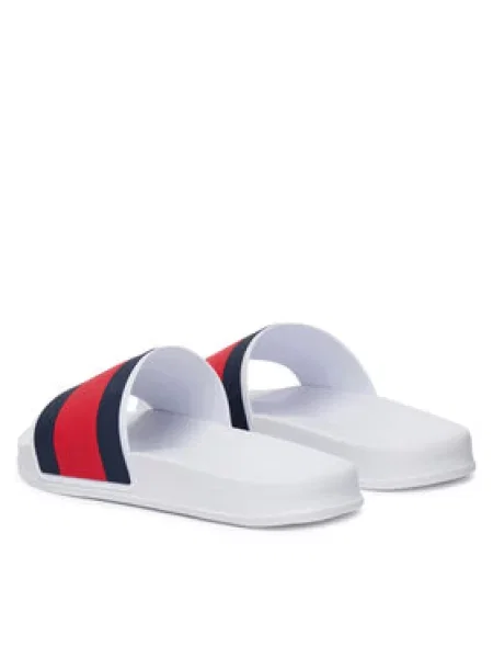TOMMY HILFIGER Natikače s mornarsko plava / crvena bijela