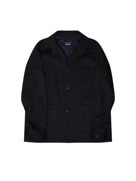 Яке Comme Des Garçons Homme с ревер черно
