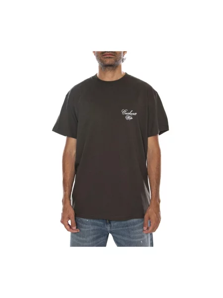 Koszulka Carhartt Wip brązowa