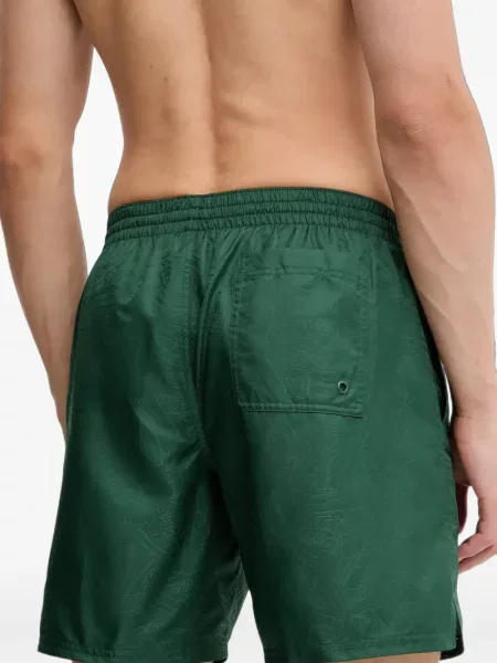 Slip de baie Nike alergare cu autograf cu glugă roșu