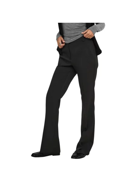 Pantaloni Only evazate negru