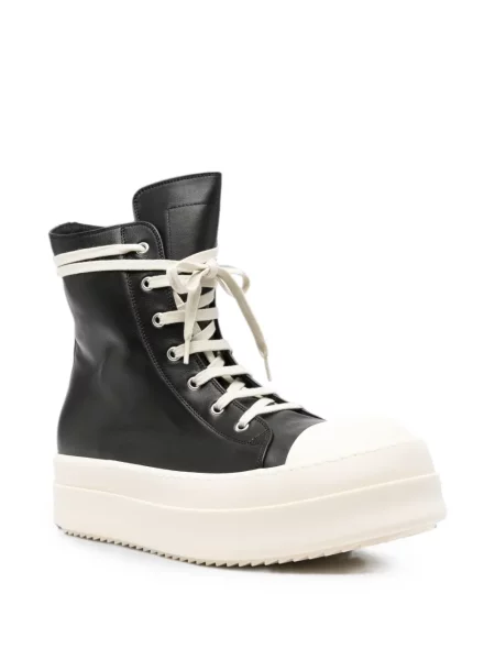 Sneakerși Rick Owens cu platformă negru