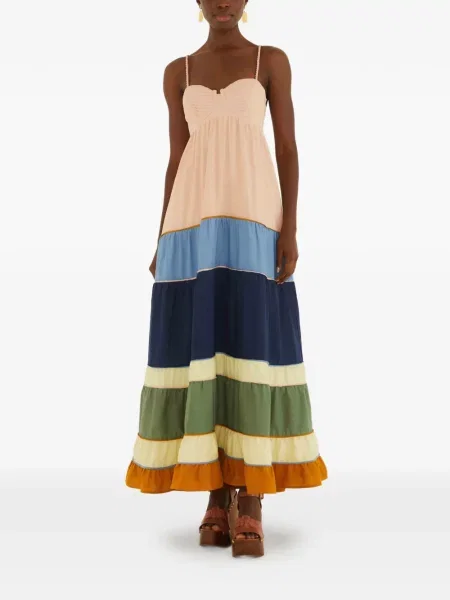 Sukienka maxi Farm Rio pleciona na ramiączkach