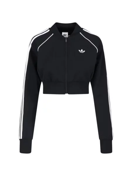 Decupat hanorac Adidas alergare plasă negru
