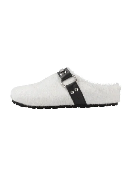 Pantofi Yellow alb