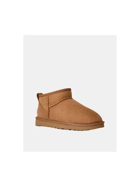 UGG De piele bocanci CLASSIC maro
