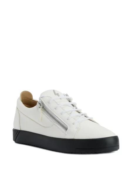 Sneakerși Giuseppe Zanotti din piele alb