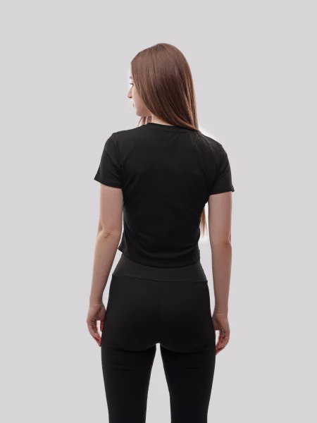 Футболка STREAM віскоза/поліестер чорний