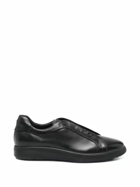 Chiloți Fratelli Rossetti din piele slip-on negru