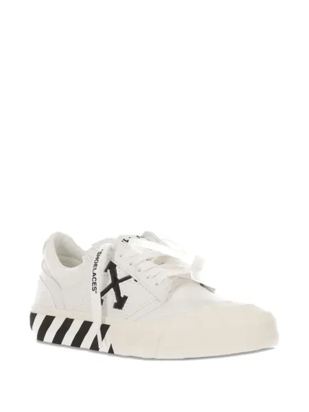 Sneakersy Off-white w paski białe