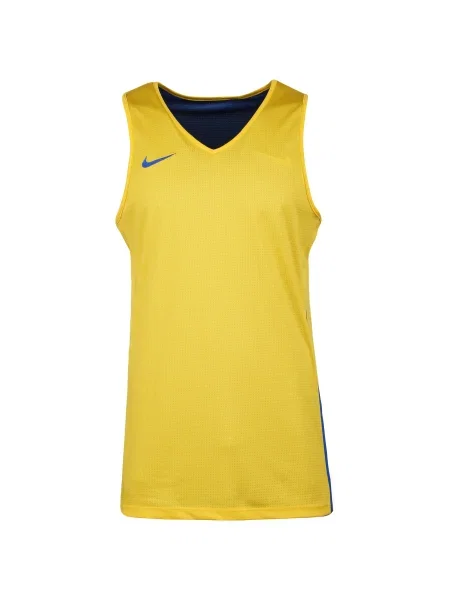 NIKE Tricou funcțional bleumarin galben