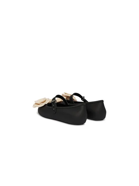 Baleríny Melissa Melissa Soft Ballerina Petals Ad čierna