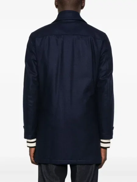 Palton Fay de lână albastru