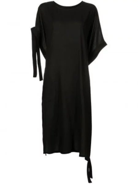 Rochie midi Y's până la genunchi de costum negru